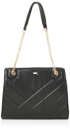 NAEMI Women's Handtasche Damen Shopper, SCHWARZ von NAEMI