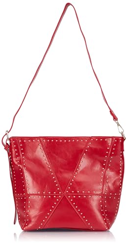 NAEMI Women's Schultertasche, DUNKELROT von NAEMI