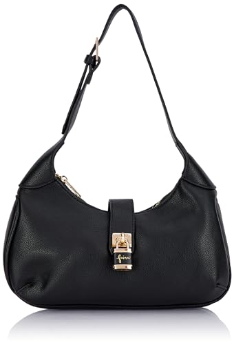 NAEMI Women's Schultertasche, SCHWARZ von NAEMI