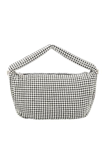 NAEMI Women's Schultertaschen Bag, Silber von NAEMI