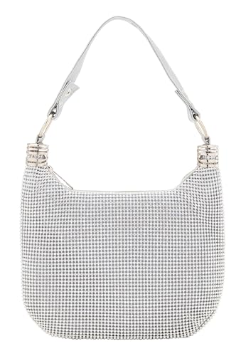 NAEMI Women's Schultertaschen Bag, Silber von NAEMI