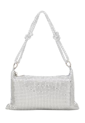 NAEMI Women's Schultertaschen Bag, Silber von NAEMI