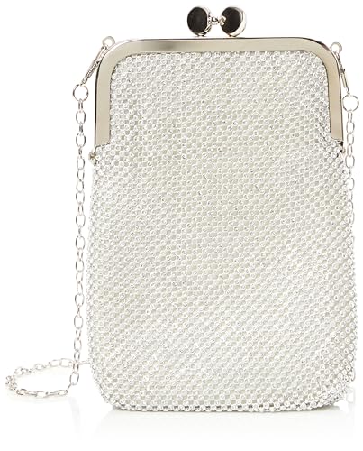 NAEMI Women's Schultertaschen Bag, Silber von NAEMI