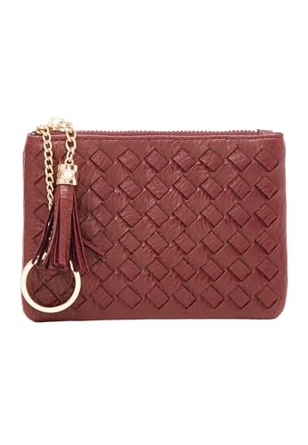 NAEMI Women's Wallet Billfold, Weinrot von NAEMI