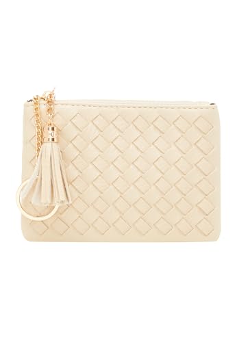 NAEMI Women's Wallet Billfold, Wollweiss von NAEMI