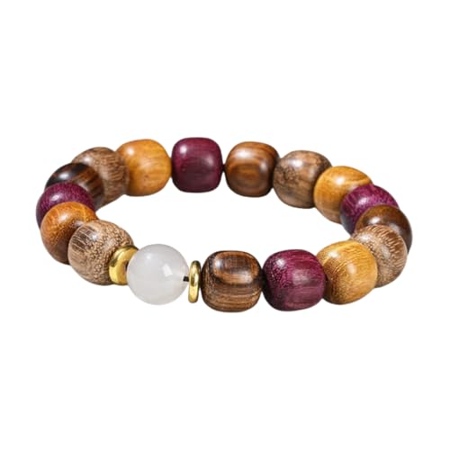 NAFEIMILUN Charm Armband Elastisches Armband Aus Natürlichem Sandelholz Jade Und Bambusperlen Für Männer Und Frauen Einzelschlaufe Holzperlen In Verschiedenen Farben NAFEIMILUN Charm Armband Elastisches Armband Aus Natürlichem Sandelholz Jade Und Bambusperlen Für Männer Und Frauen Einzelschlaufe Holzperlen In Verschiedenen Farben von NAFEIMILUN