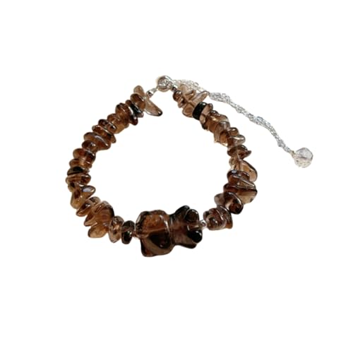 NAFEIMILUN Obsidian Armband Mit Geschnitztem Kätzchen Natürliches Kristallkies Unregelmäßiges Auszieharmband Herren Und Damenschmuck 4.8mm NAFEIMILUN Obsidian Armband Mit Geschnitztem Kätzchen Natürliches Kristallkies Unregelmäßiges Auszieharmband Herren Und Damenschmuck 4.8mm von NAFEIMILUN