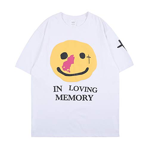 NAGRI ASAP Rocky In Loving Memory T-Shirts Weiß,L von NAGRI