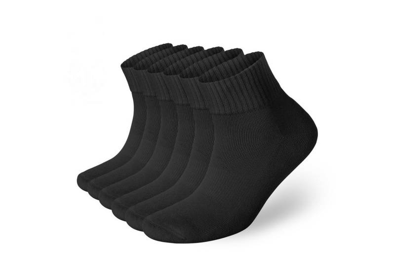 NAHLE Funktionssocken Arbeitssocken für Damen und Herren Wandersocken Multifunktionssocken (12-Paar, 12 Paar) mit extra starker Polsterung, atmungsaktiv - kein Schwitzen von NAHLE