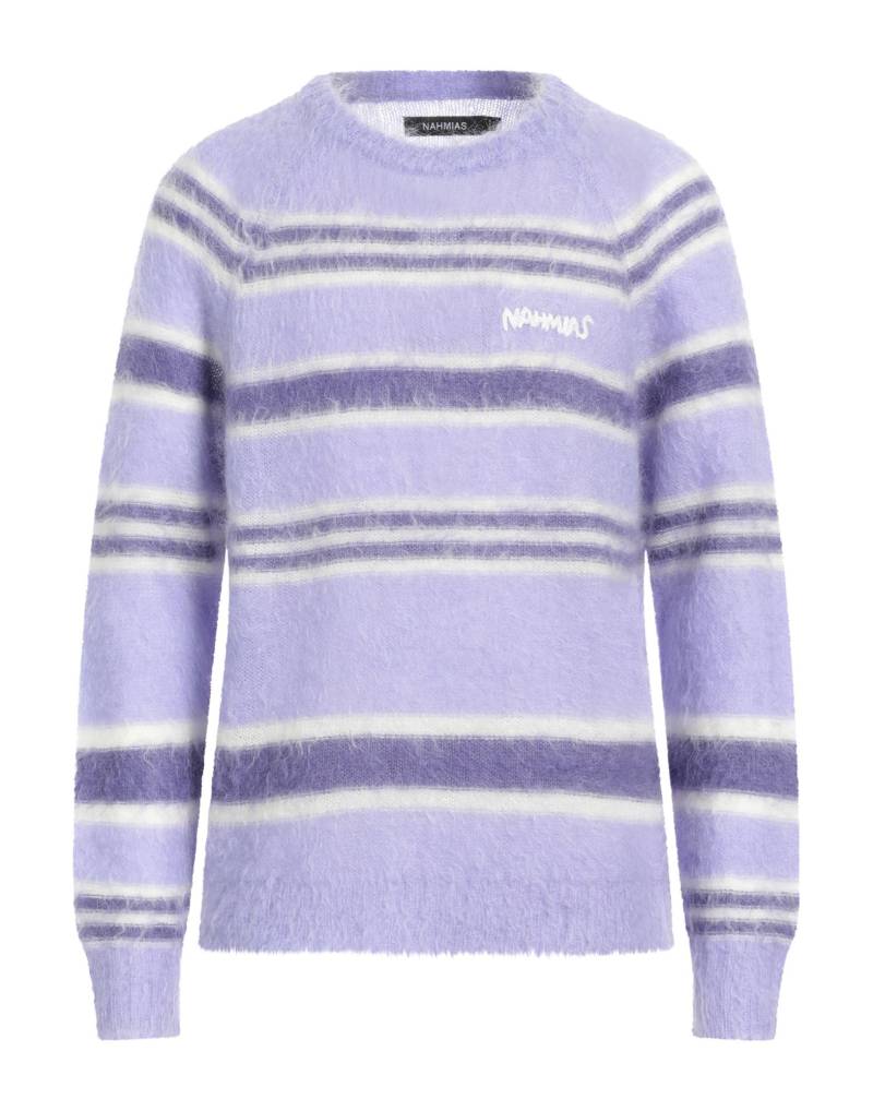 NAHMIAS Pullover Herren Violett von NAHMIAS