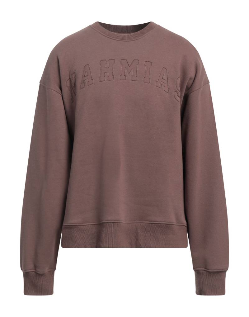 NAHMIAS Sweatshirt Herren Hellbraun von NAHMIAS