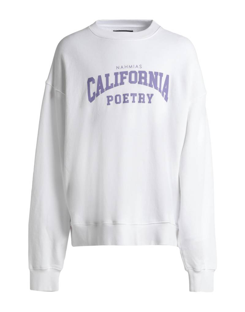 NAHMIAS Sweatshirt Herren Weiß von NAHMIAS