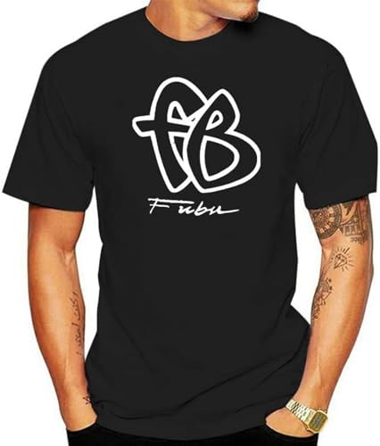 Men's Vintage FUBU FB Big Logo 90s T-Shirt Reprint Black XXL Men's Vintage FUBU FB Big Logo 90s T-Shirt Reprint Black XXL von NAIFEN