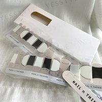NAIL n THINGS - ND06 French Waltz Self-Adhesive Design Nail Polish Wraps 1 set von NAIL n THINGS