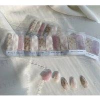 NAIL n THINGS - ND16 Embroidery Fantasy Self-Adhesive Design Nail Polish Wraps 1 set von NAIL n THINGS