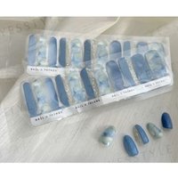 NAIL n THINGS - ND35 Forzen Ice Self-Adhesive Design Nail Polish Wraps 1 set NAIL n THINGS - ND35 Forzen Ice Self-Adhesive Design Nail Polish Wraps 1 set von NAIL n THINGS