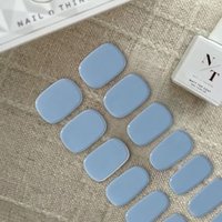 NAIL n THINGS - Semi-Cured Nail Wraps LN023 - Blue Cloud von NAIL n THINGS
