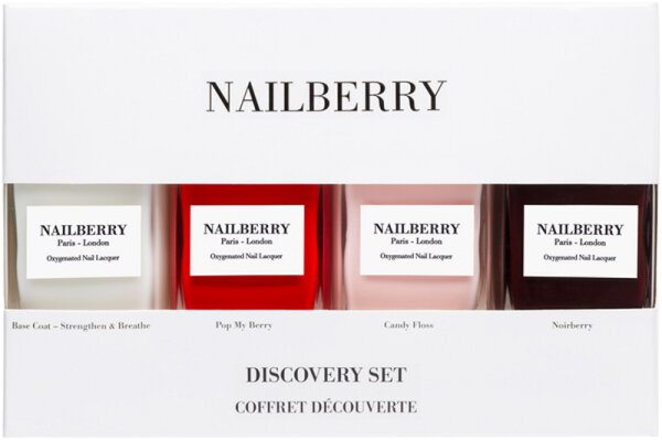 Nailberry Discovery Set 4x10 ml von NAILBERRY