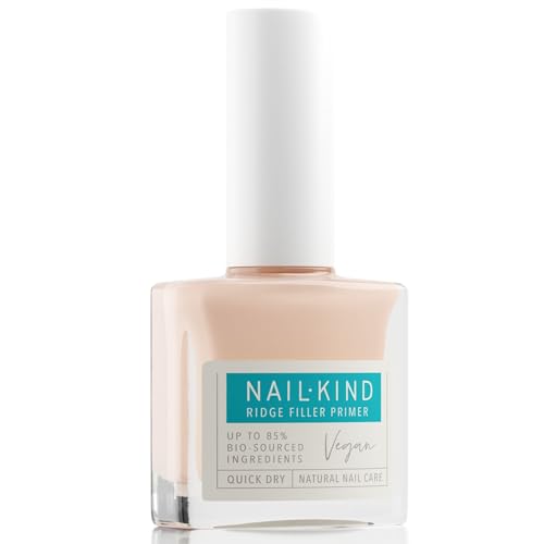 NAIL KIND Ridge Filler Unterlack Nail Polish, Schnelltrocknend, Nagel-Reparaturlösung, Veganer Unterlack zum Auffüllen von Rillen, 8 ml. von NAILKIND