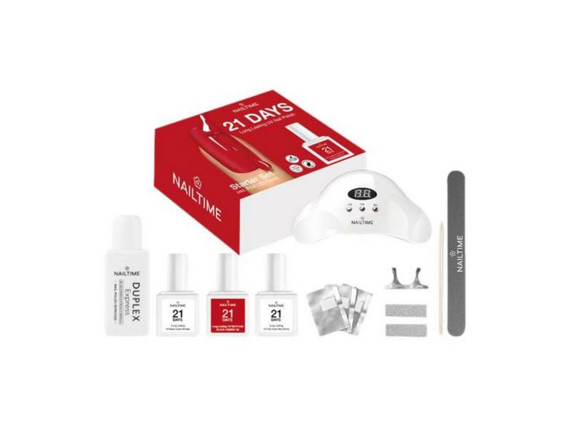 NAILTIME Nagellack 21 Days Starter Set 3, alle Hauttypen von NAILTIME