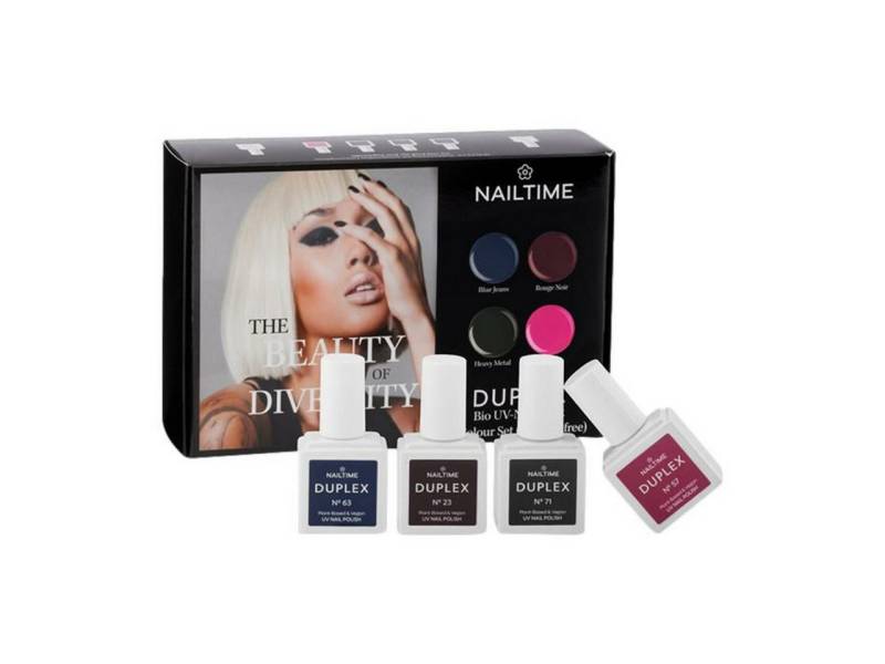 NAILTIME Nagellack Duplex Diversity Collection, alle Hauttypenvegan von NAILTIME