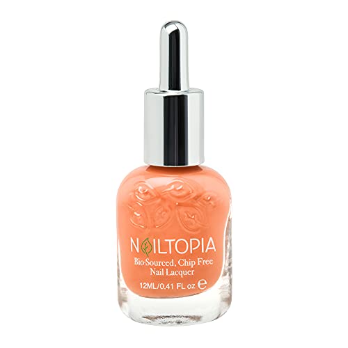 Nailtopia Bio-Sourced, Chip Free Nail Lacquer - All Natürlich, Strengthening Biotin und Superfood-Infused Polish - Chip Resistant Formula - Quick-Dry, Long Lasting Wear - Queen Of Queens - 125 ml von NAILTOPIA