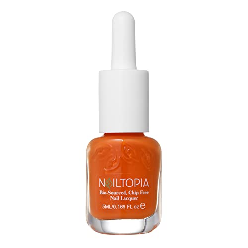 Nailtopia Bio-Sourced Chip Free Nail Lacquer - Vegan and Cruelty Free - Strengthens and Conditions Nails - Delivers Healthy Manicures and Pediküre - Long Lasting - Carat Cake - 180 ml Nail Polish von NAILTOPIA