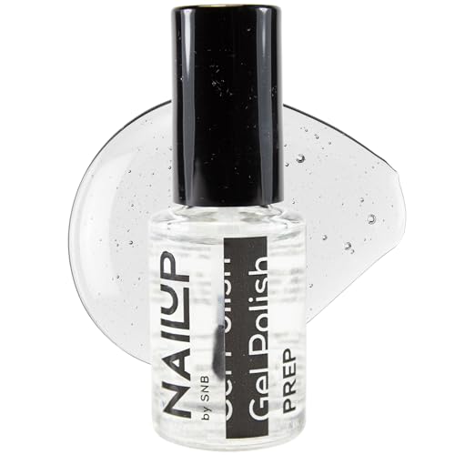 NAILUP by SNB Prep Primer Gel Nagellack für Maniküre & Pediküre 6ml | SNB Professional UV Lack Gel Nägel Nageldesign | Gelnägel | Gel Nail Polish | Nail Prep Coat Unter- & Überlacke Gellack von NAILUP by SNB