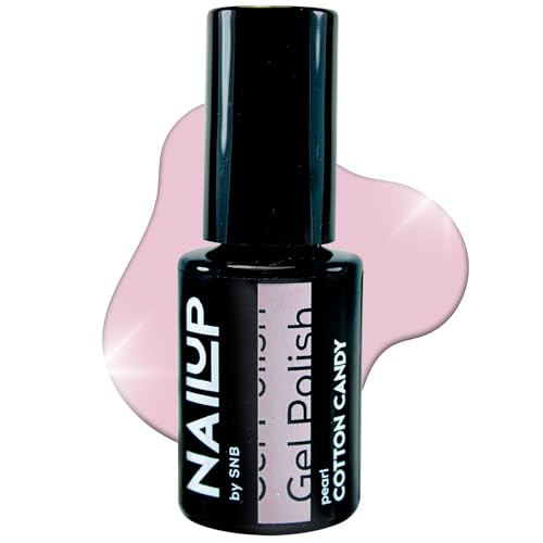 NAILUP by SNB UV/LED Gel Nagellack für Maniküre & Pediküre - Cotton Candy - 6ml - Pearl | Gel Polish | SNB Professional Farben UV Lack Gel Nägel Nageldesign | Gelnägel | Gel Nail Polish von NAILUP by SNB
