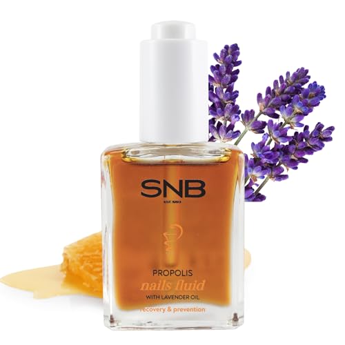 SNB Professional Aktives Nagelfluid mit Propolis & Lavendelöl – 15 ml – Intensive Pflege für beanspruchte Nägel – Mit Undecylensäure & Bisabolol – Ideal für professionelle & tägliche Anwendung​ von NAILUP by SNB
