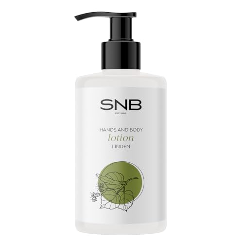 SNB Professional Hand- & Körperlotion Linde – 250 ml – Feuchtigkeitsspendende Pflege mit Jojobaöl, Mandelöl, Lindenblütenextrakt & Vitaminen – Für geschmeidige Haut von NAILUP by SNB