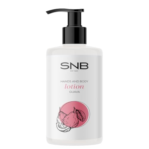 SNB Professional Hand- und Körperlotion mit Guave 250ml Spendet Feuchtigkeit und macht die Haut weich | Handpflege & Körperpflege | Für sehr trockene und rissige Haut von NAILUP by SNB