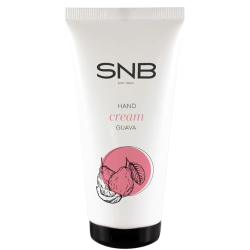 SNB Professional Handcreme mit Guave 50ml Spendet Feuchtigkeit und macht die Haut weich | Handpflege & Körperpflege | Für sehr trockene und rissige Haut | Mit 91% natürlichen Inhaltsstoffen von NAILUP by SNB