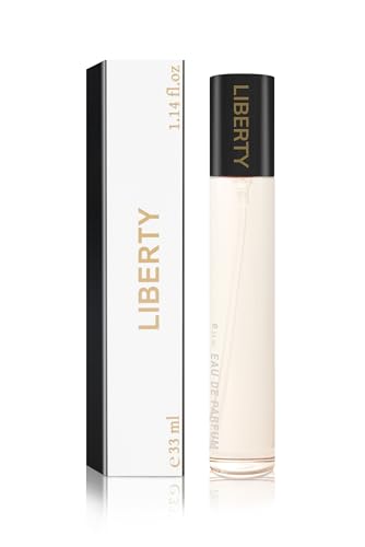 NAINA Damenparfüm Liberty 33 ml – Inspirierte Parfüm Damen – Parfümfläschchen Spray, Flakon Eau de Parfum – Einzigartiger Duft und Dufterlebnisse – Einzigartige Aromakompositionen - Damendüfte NAINA Damenparfüm Liberty 33 ml – Inspirierte Parfüm Damen – Parfümfläschchen Spray, Flakon Eau de Parfum – Einzigartiger Duft und Dufterlebnisse – Einzigartige Aromakompositionen - Damendüfte von NAINA