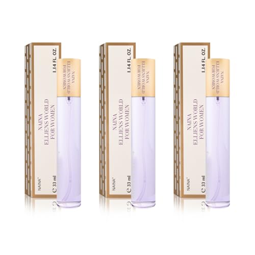 NAINA Damenparfüm Set Elliens World For Women 3x 33ml – Inspirierte Parfüm Damen – Parfümfläschchen Spray, Flakon Eau de Parfum – Einzigartiger Duft und Dufterlebnisse - Damendüfte Satz mit drei 33ml von NAINA