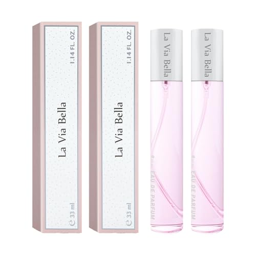 NAINA Damenparfüm Set La Via Bella 2x 33ml – Inspirierte Parfüm Damen – Parfümfläschchen Spray, Flakon Eau de Parfum – Einzigartiger Duft und Dufterlebnisse - Damendüfte Satz mit zwei 33ml von NAINA