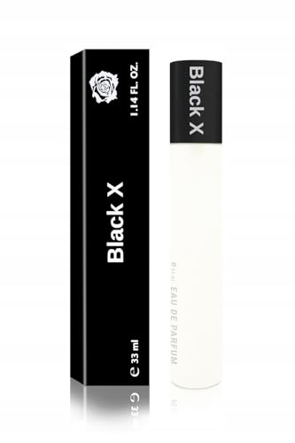 NAINA Herrenparfums Black X 33ml – Parfums für Männer – Parfümfläschchen Spray, Flakon Eau de Parfum – Inspiriertes Herren Parfüm - Einzigartige Düfte und Dufterlebnisse - Aromatisches Herrendüfte von NAINA