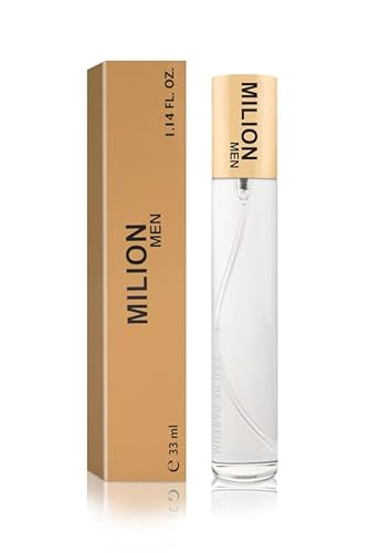 NAINA Herrenparfums Milion Men 33ml – Parfums für Männer – Parfümfläschchen Spray, Flakon Eau de Parfum – Inspiriertes Herren Parfüm - Einzigartige Düfte und Dufterlebnisse - Aromatisches Herrendüfte von NAINA