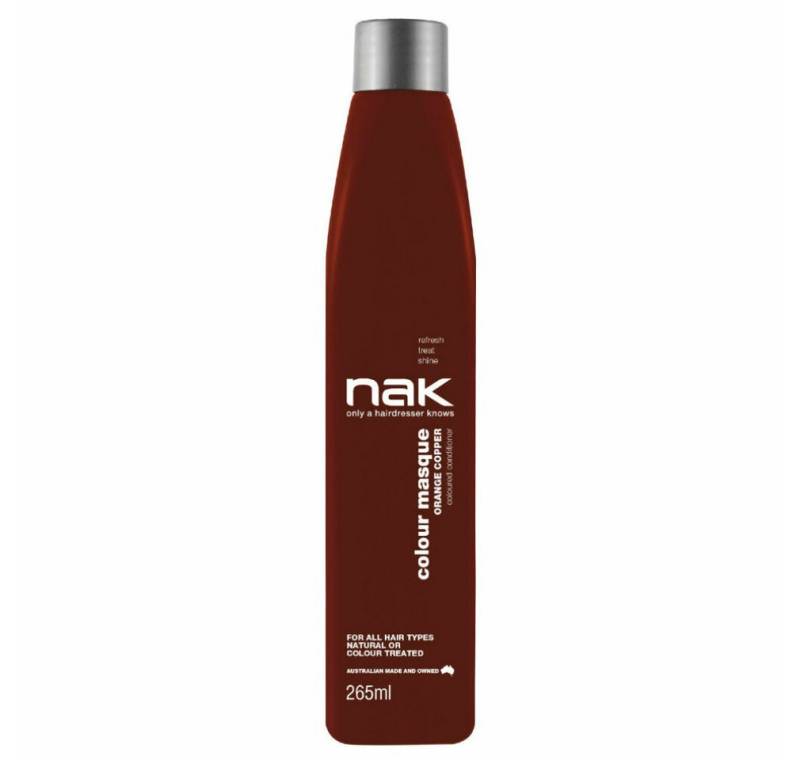 NAK Haarmaske Signature Haarfärbe-Creme-Maske Orange-Kupfer 265 ml von NAK