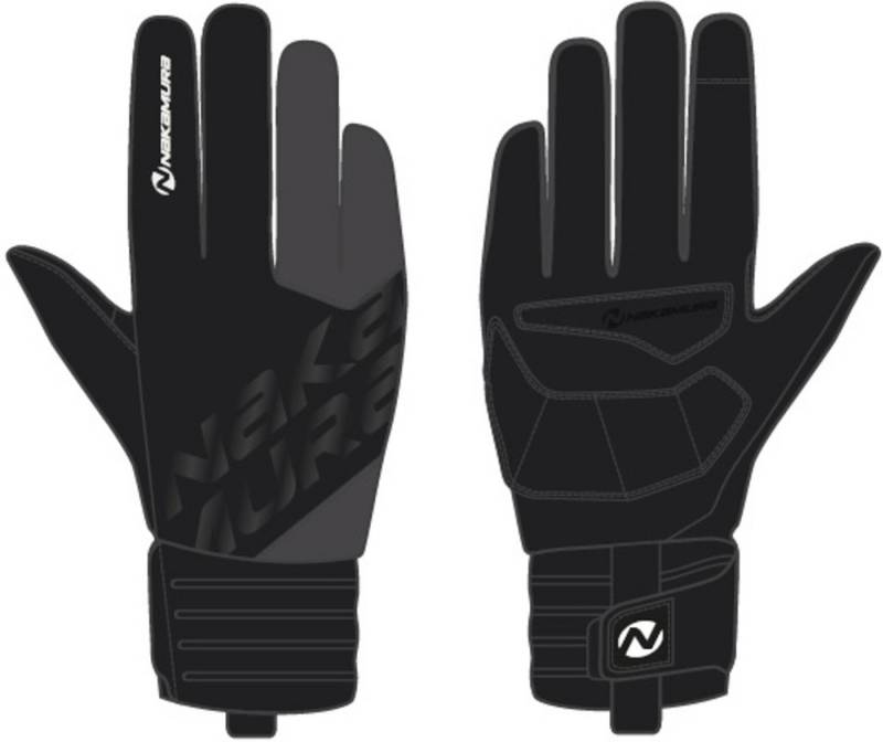 NAKAMURA Fahrradhandschuhe Ux.-Handschuh Akron GLV U BLACK NIGHT/ANTHRACI von NAKAMURA