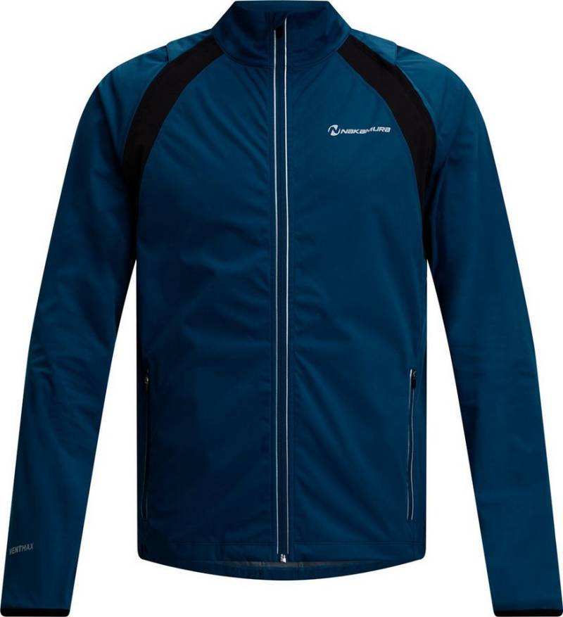 NAKAMURA Fahrradjacke He.-Funktions-Jacke Akron III ux BLUE PETROL/BLACK NI von NAKAMURA