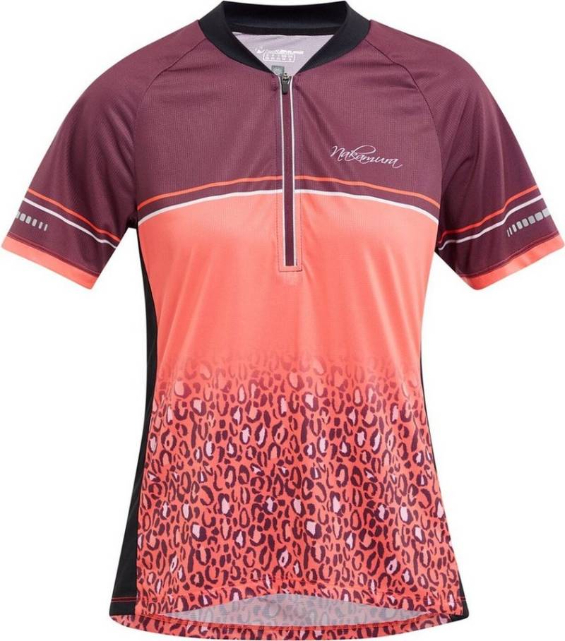NAKAMURA Radtrikot Da.-Fahrrad-Trikot Faith III W VIOLET DARK/RED LIGH von NAKAMURA