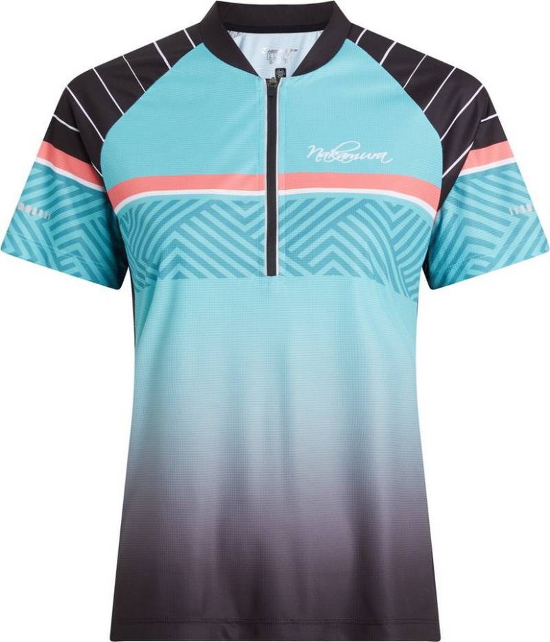 NAKAMURA Radtrikot Da.-Fahrrad-Trikot Filize W MELANGE/BLACK von NAKAMURA