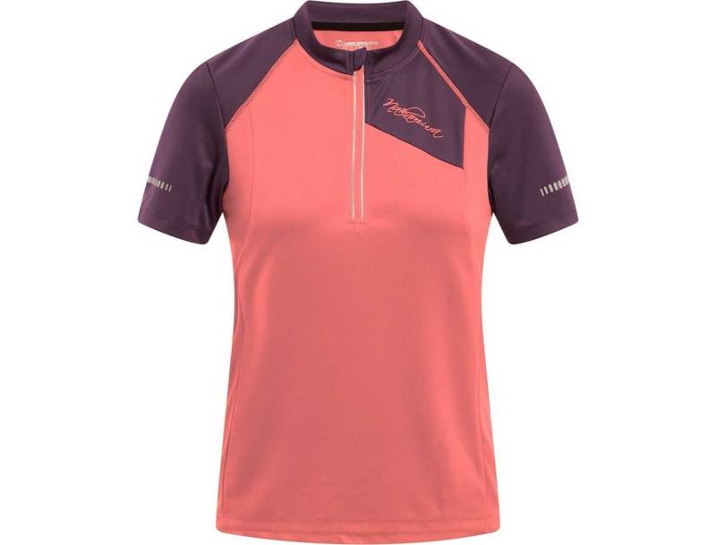 NAKAMURA Radtrikot Da.-Fahrrad-Trikot Nacera W RED LIGHT/VIOLET DAR von NAKAMURA