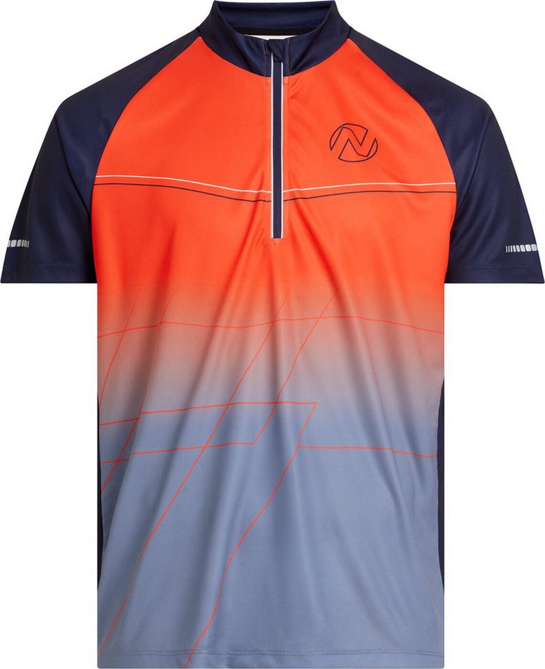 NAKAMURA Radtrikot He.-Fahrrad-Trikot Fedor II M BLACK NIGHT/ROYAL BL von NAKAMURA