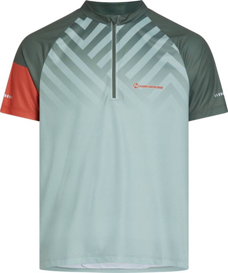 NAKAMURA Radtrikot He.-Fahrrad-Trikot Felius M GREEN SMOKE/GREEN DA von NAKAMURA