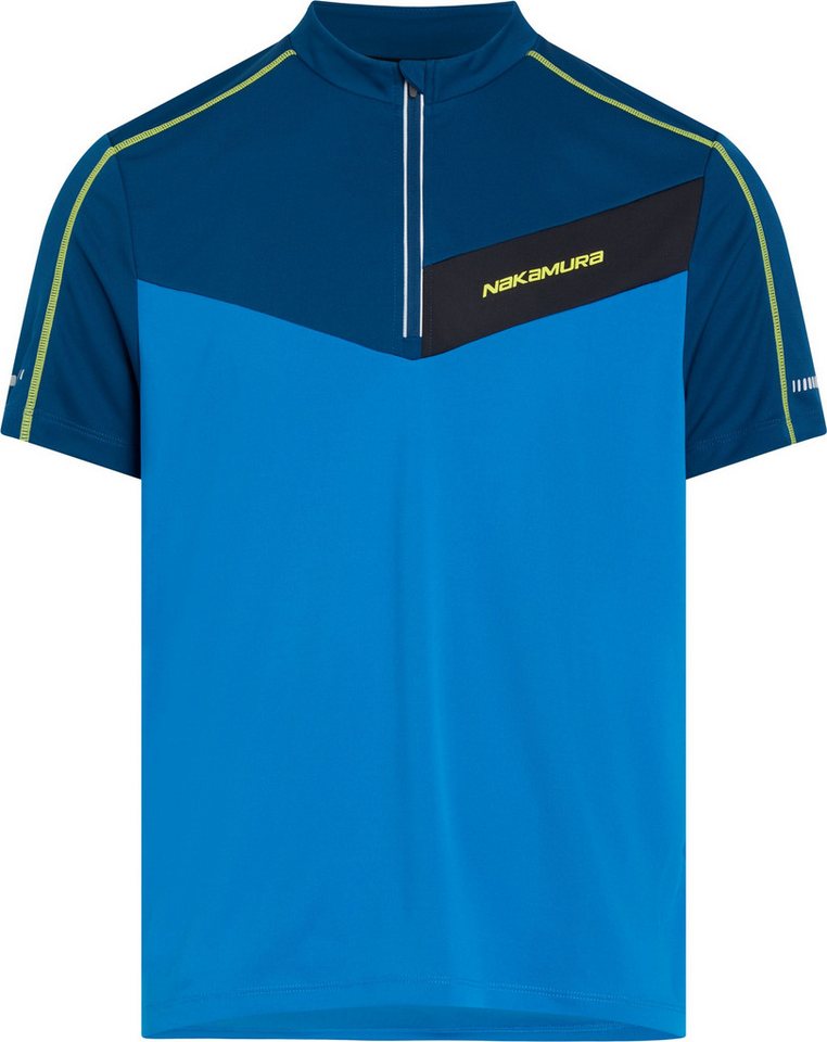 NAKAMURA Radtrikot He.-Fahrrad-Trikot Nacero M BLUE PETROL/BLUE PET von NAKAMURA