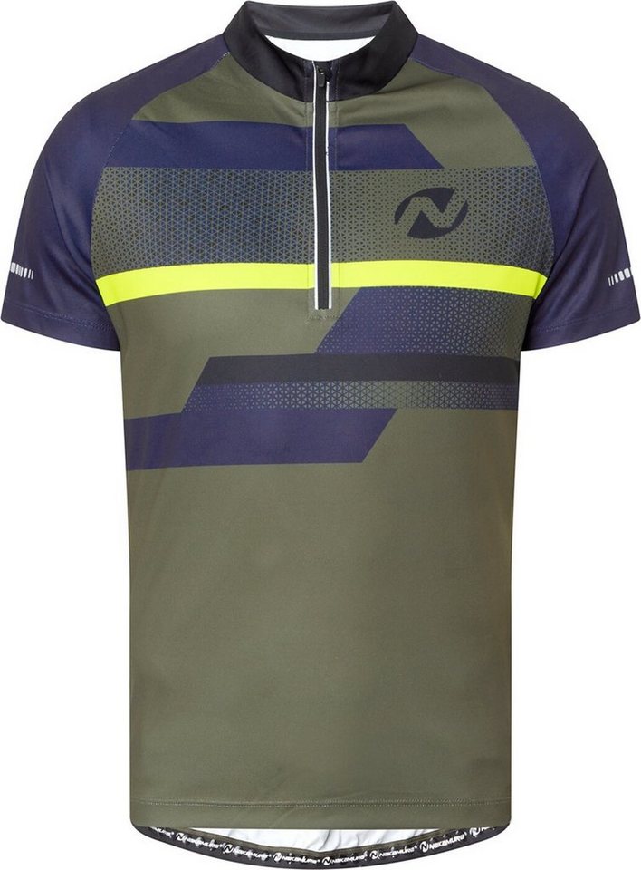 NAKAMURA Radtrikot He.-Fahrrad-Trikot Tiago II M OLIVE DARK/NAVY DARK von NAKAMURA