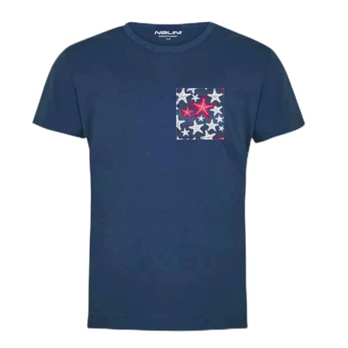 NALINI 03129310100C000.10 Art.N2 40 05 Herren T-Shirt Blau S von NALINI