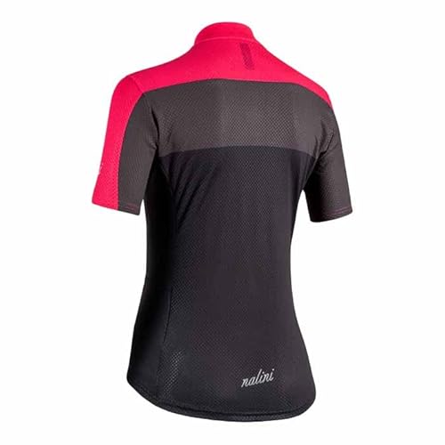 NALINI Women's BAS Lady Country J T-Shirt, Schwarz/Fuchsia, X-Large von NALINI